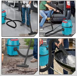 Cellista 3-in-1 Accu Nat & Droog Stofzuiger 35kPa - Draadloze Industriële Reiniger - 10L Tank - Auto & Huis Stofzuiger - 1 Accu Set — thumbnail 2