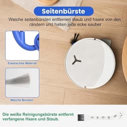 21-delige accessoireset voor Ecovacs Deebot T90 Omni / T90 Pro Omni / X12 Pro Omni robotstofzuiger, 1 hoofdborstel, 6 stofzakken, 2 rolmoppen, 4 filters, 6 zijborstels, 1 reinigingsborstel, 1 schroevendraaier — thumbnail 5
