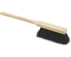Handveger Lange Steel - Stoffer en Blik - Effectief Reinigen - Fijne Kunstborstel - 60 cm - Niet gespecificeerd
