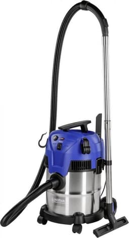 Nilfisk Multi II 22 INOX – Krachtige nat- en droogzuiger met 1200W motor, roestvrijstalen 22L container en blaasfunctie, Stof-/waterzuiger, Alleszuiger — thumbnail 3
