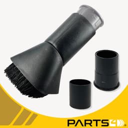 PARTS4® stofzuiger plumeau met nylonborstel ø 35 mm | Incl. reduceerringen naar ø 32 mm of ø 30 mm | Universeel: past bijna altijd op ronde buizen | O.a. geschikt voor AEG, Bosch, Electrolux, Miele, Nilfisk, Numatic, Rowenta, Samsung en meer — thumbnail 5