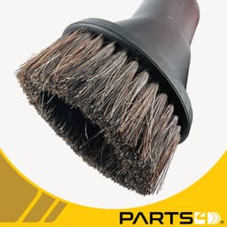 PARTS4® hulpstukken set universeel | Set bestaande uit matras zuigmond, nadenzuiger en plumeauborstel met natuurhaar | ø 35 mm inclusief ø 32 mm reduceerringen (3 stuks) | Te gebruiken voor AEG, Bosch, Miele, Nilfisk, Numatic, Siemens e.a. — thumbnail 5