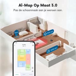 eufy Clean X10 Pro Omni Robotstofzuiger met dweil + eufy antibacteriële en geurverdrijvende stofzuigerzak (12 stuks) — thumbnail 4
