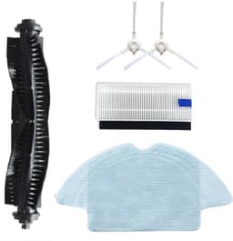 Geschikt voor de accessoires X95 en X90 voor de -360 robotstofzuiger: dweildoek, filter, filterpatroon, zijborstel en hoofdborstel. — thumbnail 1