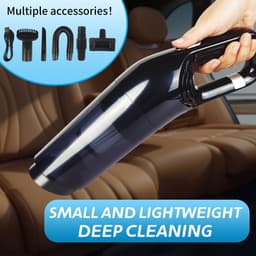 Draadloze Handheld Stofzuiger - 10000Pa Hoog Vermogen Lage Geluid - 2 Filters Oplaadbaar Mini Ontwerp - Geschikt Voor Huis-Kantoor-Auto Accessoire - Effici毛nte Reiniging Zonder Kabels — thumbnail 3