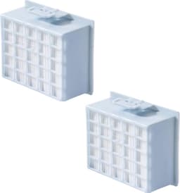 2x HEPA filter geschikt voor Bosch en Siemens GL-20 GL20 GL-30 GL30 GL-40 GL40 BGL2 BGL25 stofzuiger hygiënefilter allergiefilter stofzuigerfilter 576833 00576833 BBZ156HF — thumbnail 1