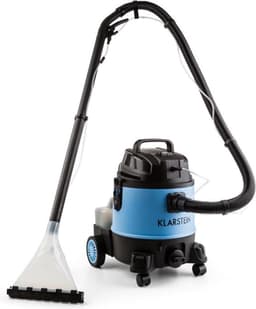 Klarstein Reinraum 2G Nass /Trockensauger Staubsauger Teppichreiniger Shampooreinigung, stabiler 20 Liter Tank, 1250 Watt Saugleistung, Abschaltautomatik, Viel Zubehör, schwarz blau – geschikt voor thuisfitness en sportschoolgebruik, duurzame constru — thumbnail 1