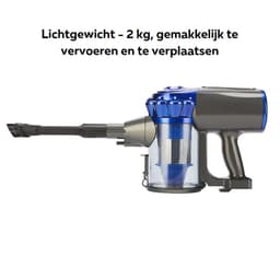Steelstofzuiger Zonder Zak Op Accu - Stofzuiger Zonder Zak Draadloos Met 40 Minuten Gebruiksduur - Steelstofzuigers Snoerloos Met LED Verlichting — thumbnail 4