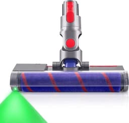 Laser Fluffy Borstel - Mondstuk - Geschikt voor Dyson V7 V8 V10 V11 V15 - Gemotoriseerde Roterende Stofzuigerborstel - Harde Vloeren — thumbnail 1