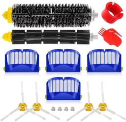 Accessoires voor veegmachines - Filter en borstel set - geschikt voor iRobot Roomba 600 series 605 615 616 620 621 630 635 650 652 660 665 671 680 690 691 695 — thumbnail 1