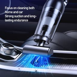 Draadloze Handmatige Stofzuiger 120W - Multifunctionele Auto Stofzuiger met Ultra Lange Connector en 9000Pa Zuigkracht — thumbnail 4