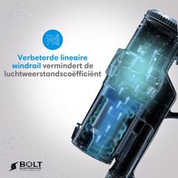 Bolt Electronics® SUPERSONIC GEN ONE Handstofzuiger - Steelstofzuigers - Draadloos - Zonder Zak Op Accu — thumbnail 5