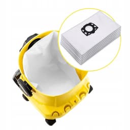 Karcher WD Serie - Stofzuigerzak - Versterkt - Compatibel met WD4 WD5 WD6 MV4 MV5 MV6 — thumbnail 1
