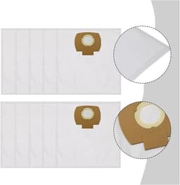 10 stuks Vervangende filterzakken voor de Makita 446L VC2010L VC2021L VC2511 VC2512L VC3011L stofzuiger - meerlaagse stofzakken voor effectieve filtratie — thumbnail 2