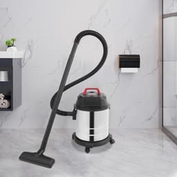 YOR® Karcher - Karcher Stofzuiger - Bouwstofzuiger - Festool Stofzuiger - Bouwstofzuiger Zonder Zak - Zilver en Zwart - 35cm x 45cm x 35cm — thumbnail 4