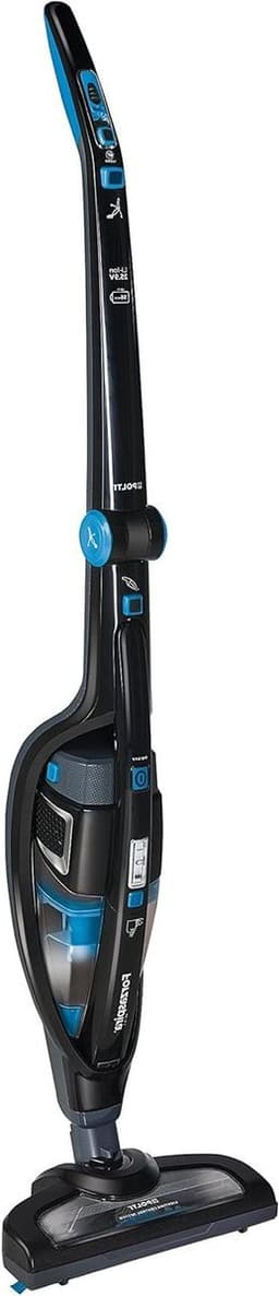 Draadloze Steelstofzuiger - Accu Stofzuiger Handstofzuiger - Snel Huis Reinigen - Inklapbare Handgreep Turbofunctie - 04 l - Zwart Blauw — thumbnail 1