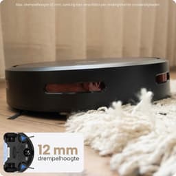 Compacte Robotstofzuiger met Veeg- en Zuigfunctie - 80 Minuten Werktijd - Automatisch Opladen - Afstandsbediening – BREND BR-2251 — thumbnail 5