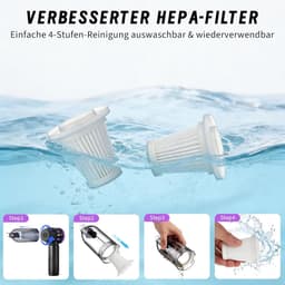 Kruimeldief draadloos - Handstofzuiger - Autostofzuiger - Multifunctioneel — thumbnail 5