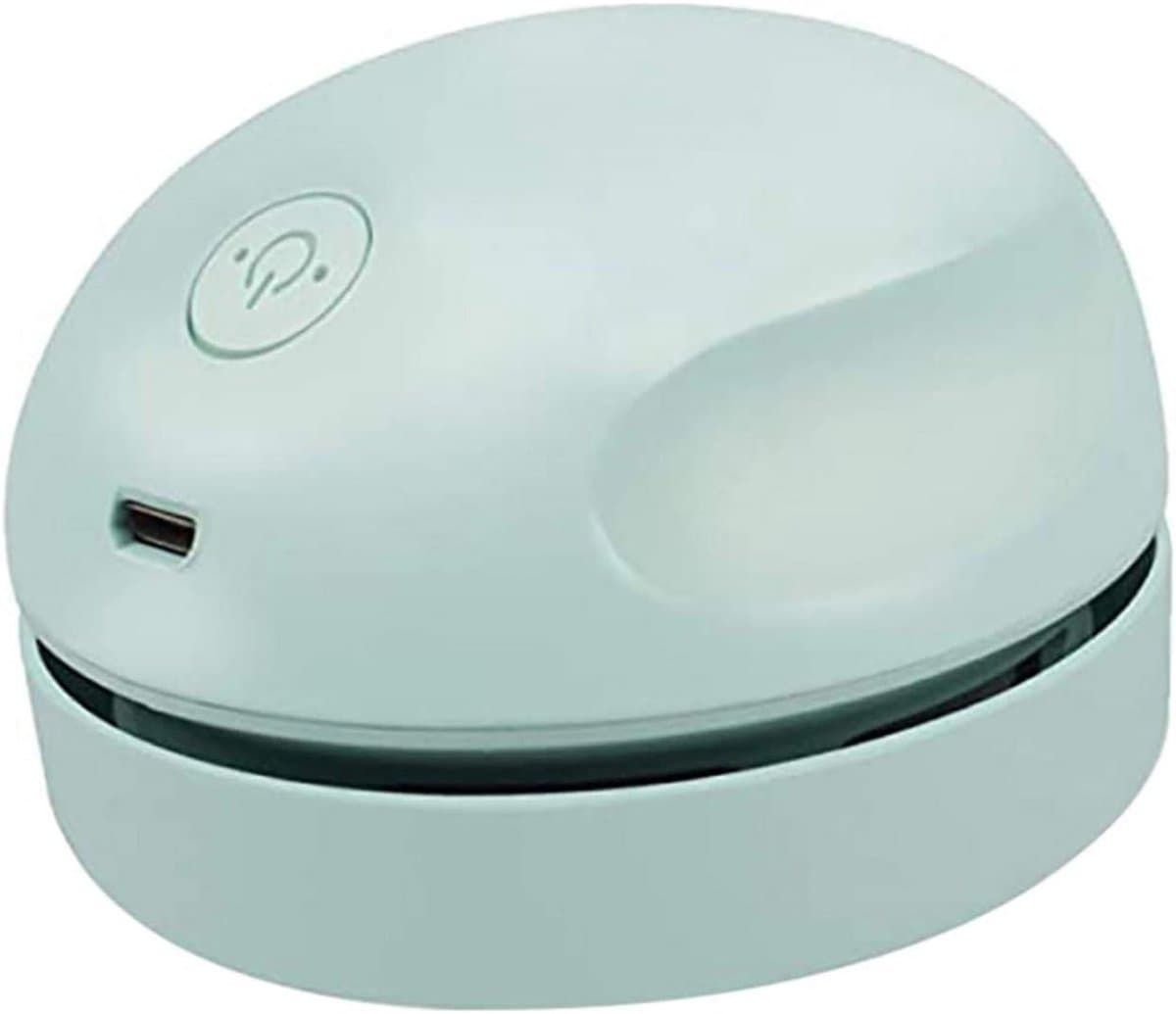 Kruimelzuiger - Bureau stofreiniger - Snel schoonmaken - USB oplaadbaar - 8x8x5.6cm - Willekeurig — afbeelding 1