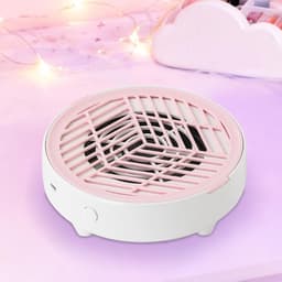 Nagelstofzuiger Elektrisch - Nagelstof Ventilator - Schoon Werken - Stille Motor - 17 x 15.8 x 5.5 cm - Wit — thumbnail 4
