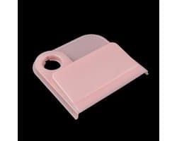 Mini Bezem Stoffer Set - Kruimelbezem Stoffer - Snel Opruimen - Flexibele Stofbak - Large - Roze