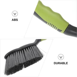 Mini Schoonmaakset - Handveger Vuilnisblik - Bureau Reinigen - Compact Ophanggat - 32.5 cm - Grijsgroen — thumbnail 5