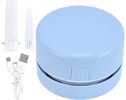 Mini Stofvanger - Desktop Reiniger Tafel Stofzuiger - Bureau Schoonmaken - Laag Geluidsniveau - 3.93 x 3.54 x 3.54 cm