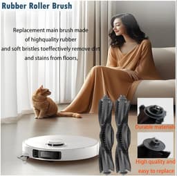 13 stuks - 1 hoofdborstels, 2 filters, 3 dweildoeken, 4 zijborstels en 3 stofzakken - Voor Tapo RV30 Max Plus / RV30 Max / RV20 Max Plus / RV20 Max robotstofzuigers — thumbnail 5