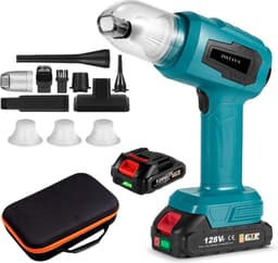 Instava - Accu Auto Stofzuiger incl. 2x Accu (2.0Ah) - Geschikt voor Makita 18v Accu - Handstofzuiger Draadloos - Autostofzuiger - Kruimeldief - Mini Stofzuiger — thumbnail 1