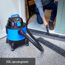 Aurixi® Bouwstofzuiger Zonder Zak - Alleszuiger Met Accessoires - Stofzuiger - Blauw - 33cm 34cm x 45cm — thumbnail 4