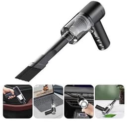 Autostofzuiger Draadloze handheld drie-in-één stofzuiger - Mini draagbare, USB snoerloze, oplaadbare mini-stofzuiger Geschikt voor auto's, huizen en kantoren — thumbnail 1