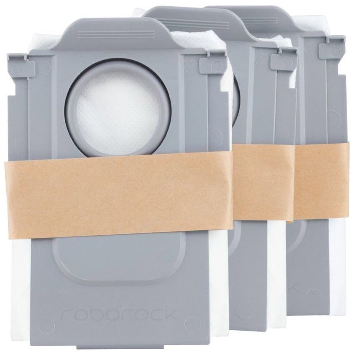Roborock Originele stofzuigerzak (3 stuks) voor Qrevo S Pro/QV 35A/QV35S/Saros 10R/Saros 20/Saros 20 Sonic/Qrevo Curv 2 Pro/Qrevo Edge 2/Qrevo S5V/Qrevo 2 Pro robotstofzuiger — afbeelding 1