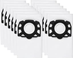 12-pack KFI 487 filterzakken, stofzuigerzakaccessoires, geschikt voor Karcher MV4/WD4/KWD4/KNT4/WD5/MV5/KWD5/WD6/MV6/WD 4.200/WD 5.800/SE 5.100/SE 6.100, 2.863-006.0 — thumbnail 1