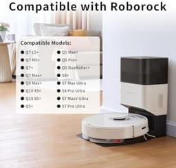 PromoHome 6 stofzuigerzakken geschikt voor Roborock Q7 L5+, Q7 M5+, Q7+, Q7 Max+, Q8 Max+, Q10 X5+, Q10 S5+, Q5+, Q5 Max+, Q5 Pro+, Q5 DuoRoller+, Voor Roborock S7 Max Ultra, S8 Pro Ultra, S8+, S7 MaxV Ultra, S7 Pro Ultra — thumbnail 4