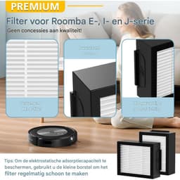 TOVBMUP Vervangende filters - Accessoires voor robotstofzuigers - geschikt voor iRobot Roomba robotstofzuigers - 12 stuks — thumbnail 5