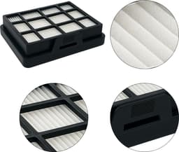 Filter voor Bosch vervangingsfilter 17006053/17001740/12025213 [Pack 4] BBZ152EF série 2 (BGC05) stofzuiger — thumbnail 4
