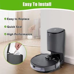 Allecto Plus - Stofzakken voor Robotstofzuigers - Geschikt voor ECOVACS Deebot T8, T9, N8 en DX93/DDX96 - 12 stuks - Stofzuiger Onderdelen en Accessoires — thumbnail 3