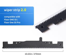 Vervangingsonderdelen voor stofzuigers - Wisserstrip geschikt voor Tineco Floor ONE S5 / Floor One S5 Pro Draadloze stofzuigers - Accessoires voor nat- en droogzuigers — thumbnail 5