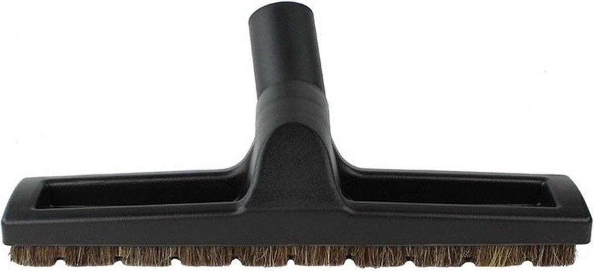 Parket-zuigmond 35 mm met paardenhaar en wieltjes voor o.a. Miele, Bosch, Siemens — afbeelding 1