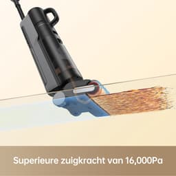 Dreame H12 – Draadloze Nat- en droogzuiger met zelfreinigend systeem – Stofzuiger & dweil in 1 – Voor huisdierharen – Stil & Efficiënt – — thumbnail 3