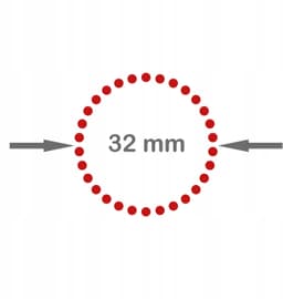Kleine zuigmond met borstel voor Zelmer stofzuigers (32mm) — thumbnail 5