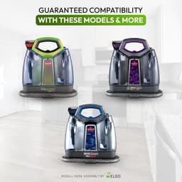 Vervangende flexibele slang compatibel met Bissell Little Green & SpotClean tapijtreinigers — Zwart PP, geschikt voor modellen 2694 2513 5207 4720M — thumbnail 2