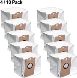 Robot Stofzuiger Zakken - Reserve Onderdelen - Stofvrij Houden - Grote Capaciteit - 4 Stuks - Wit — thumbnail 2