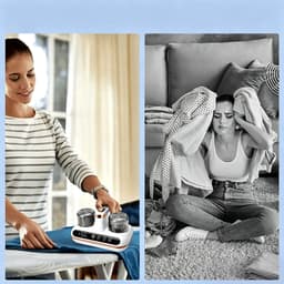 5-in-1 handstofzuiger - UV-sterilisator - Stofzuiger voor mijtenverwijdering - Ultrasone mijtenverwijdering - Combineert mijtenverwijdering en matrasreiniging - Inclusief 2 filters - Uitgerust met UV-lamp - 10.000 Pa zuigkracht - 1800 mAh — thumbnail 4