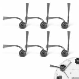 6 Zachte Zijborstels voor Roborock Robotstofzuigers — thumbnail 1