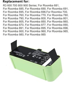 Vervangende Batterij voor iRobot Roomba 960 14.4V 36Wh — thumbnail 4
