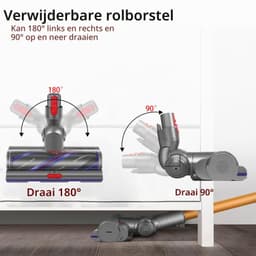 Stofzuigermondstuk - Voor Dyson V7 V8 V10 V11 V15 - ABS-kunststof — thumbnail 2