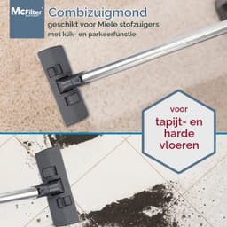 Vloerzuigmond - 35 mm - Met draadopraper - Voor Miele — thumbnail 4