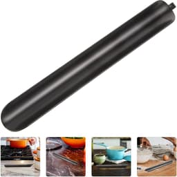 Kruimel Veger - Broodkruimel Schraper - Tafel Reinigen - Met Kledingclip - 16 cm - Zwart — thumbnail 4