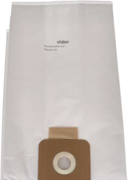 vhbw 20 stuks stofzakken, compatibel met Sprintus ERA TEC-, PRO- en EVO-stofzuigers – 44 cm x 24 cm, wit — thumbnail 2